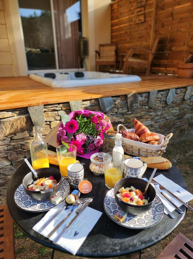 Magnifique Cottage Haut De Gamme Avec Jacuzzi L'Attrape Reve Les Plantiers Εξωτερικό φωτογραφία